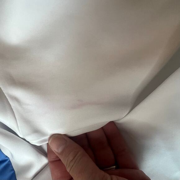 Peter Millar Womens Hooded Merge Pullover Golf Jacket, Small, NWT, Blue / White - Picture 12 of 13